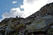 50 Ultimo tratto di  salita al Pizzo Camilla (2230 m)